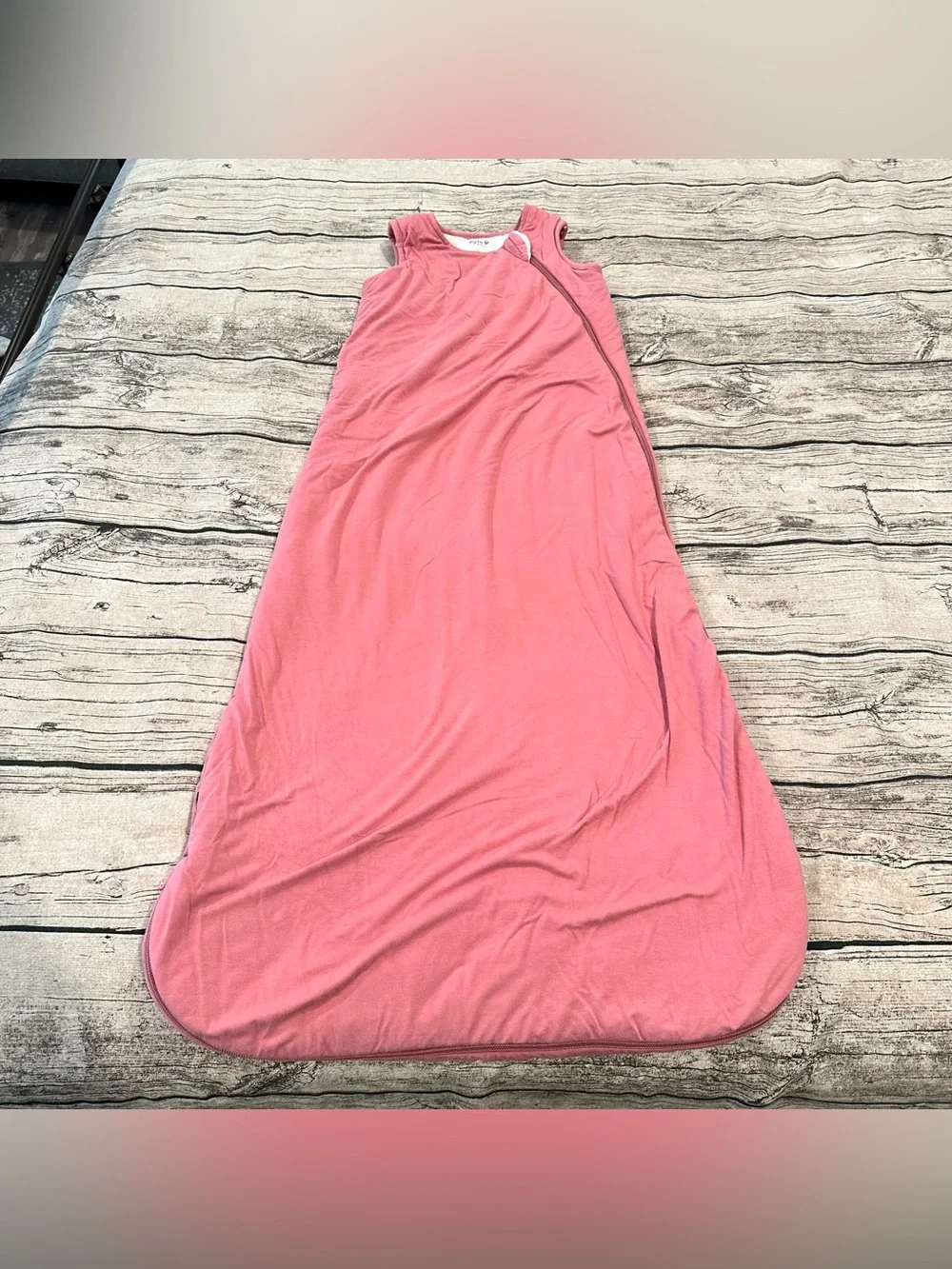 Kyte BABY Coral Pink Bamboo Sleep Sack Size Large 2.5 TOG